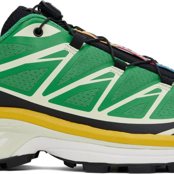 Salomon XT-6 Men's Bright Green Sulphur 475831 Hiking Trail Mens Size 10.5 NEW - Picture 14 of 15